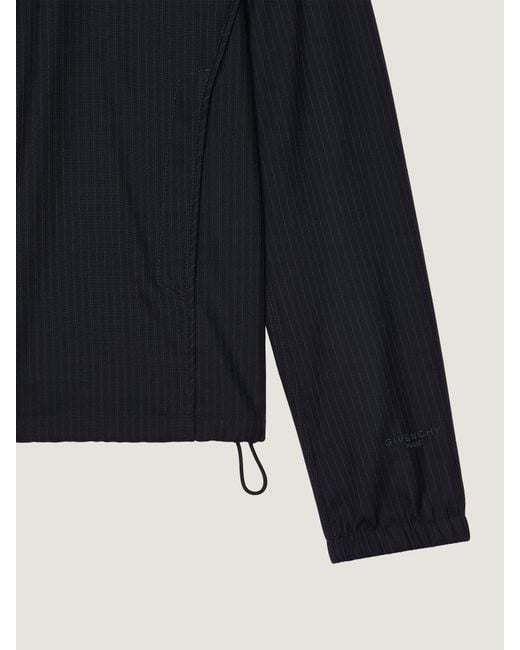 Givenchy Blue Striped Blouson for men