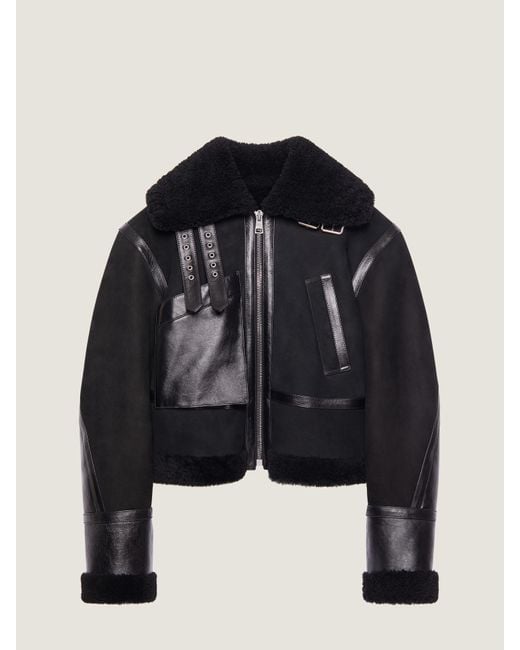 Givenchy Black Aviator Jacket