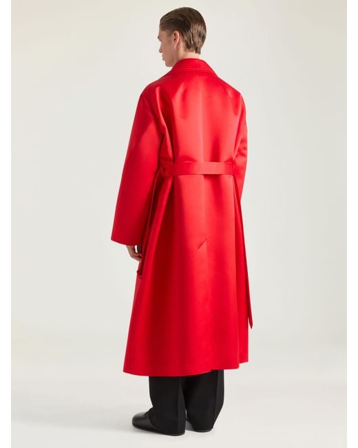 Givenchy Red Couture Seam Coat for men