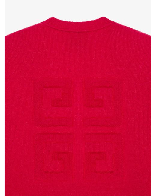 Givenchy Red 4G Cardigan