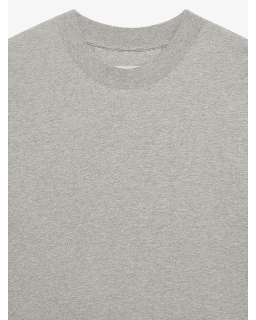 Givenchy Gray Wide Fit T-Shirt for men