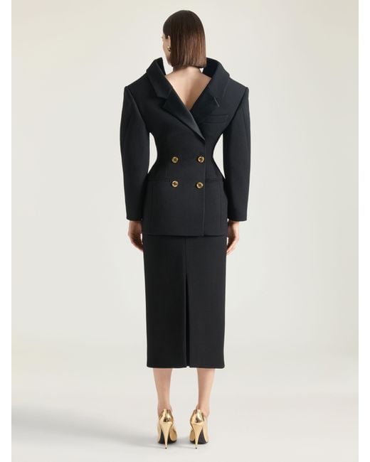 Givenchy Black Back-To-Front Jacket