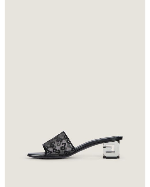 Givenchy Natural G Cube Mules