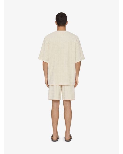 Givenchy White Bermuda Shorts for men