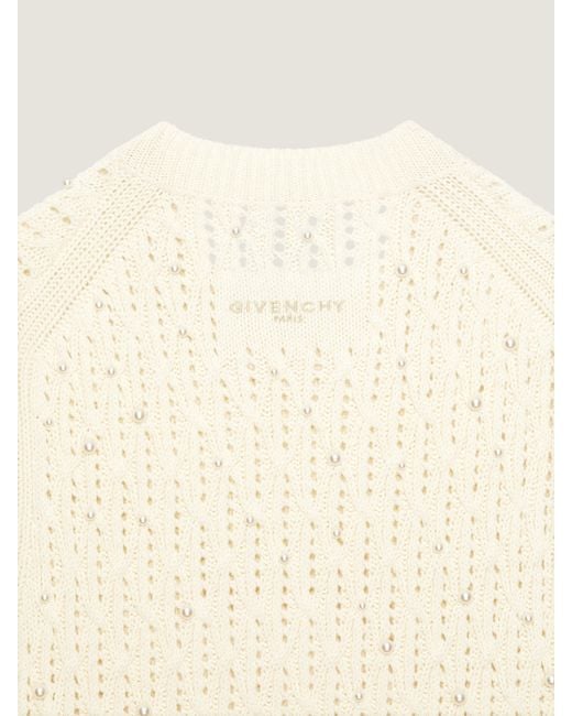 Givenchy Natural Sleeveless Sweater for men