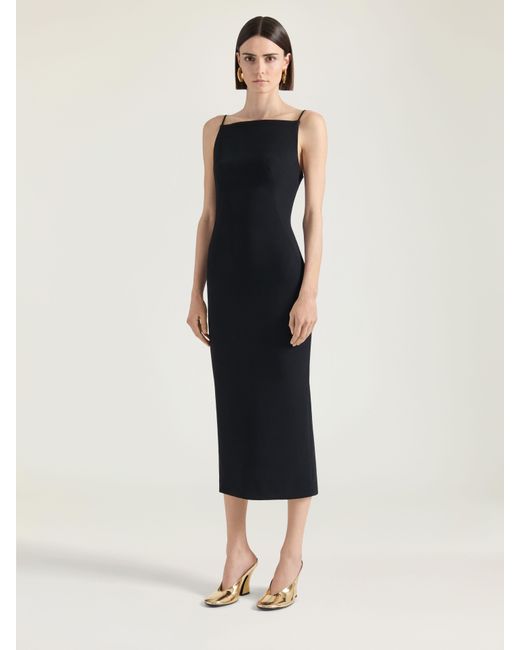 Givenchy White Sliced Midi Dress