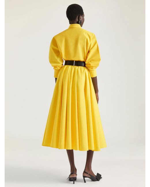 Givenchy Yellow Cocoon Shirt