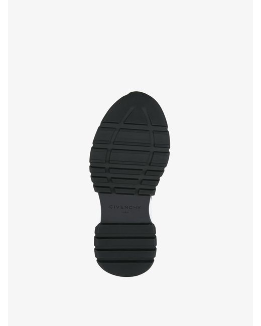 Sneaker da running Spectre in pelle con zip di Givenchy in Black da Uomo