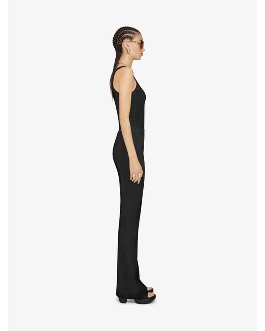Pantaloni svasati in jacquard 4G di Givenchy in Black