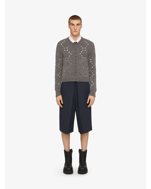 Givenchy Gray Sweater for men