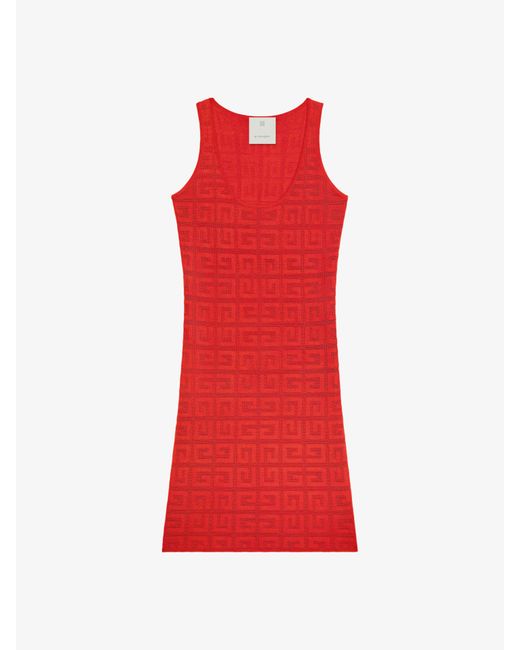 Givenchy Red Tank Top Dress