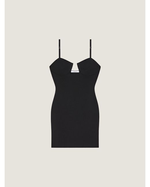 Givenchy Black Cutaway Mini Dress
