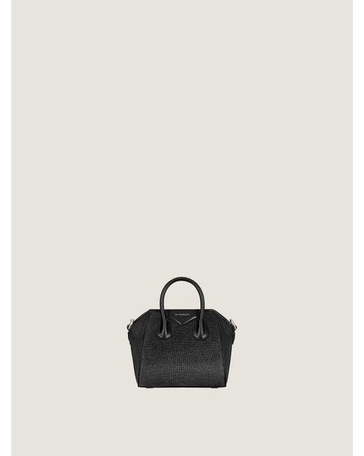 Givenchy White Micro Antigona Bag