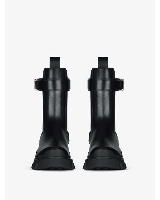 Bottes chelsea terra noires Givenchy en coloris Black