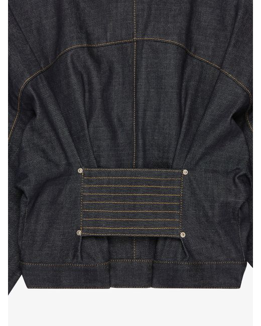 Giubbotto in denim di Givenchy in Blue
