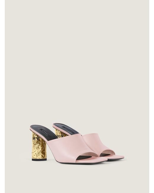 Givenchy Natural Tape Heeled Mules