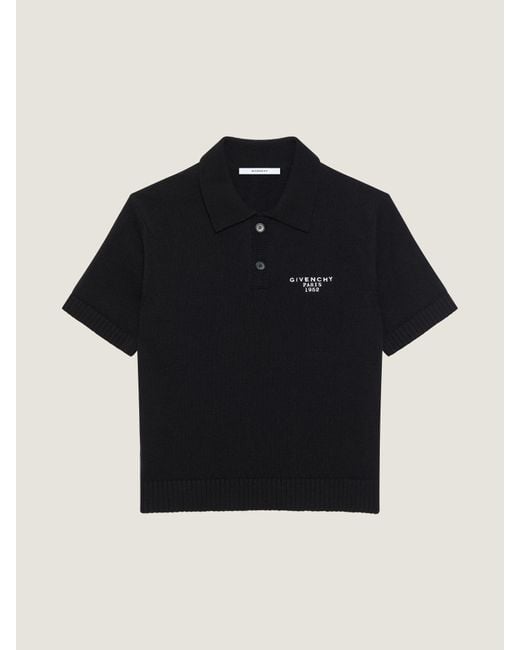 Givenchy Blue Polo Top
