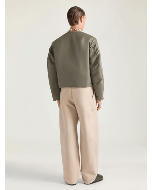 Givenchy Green Couture Seam Bomber for men