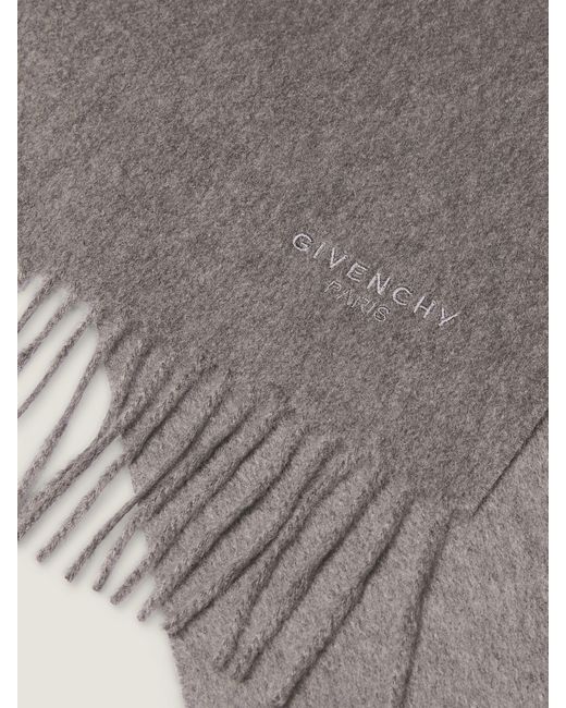 Givenchy Gray Paris Scarf for men
