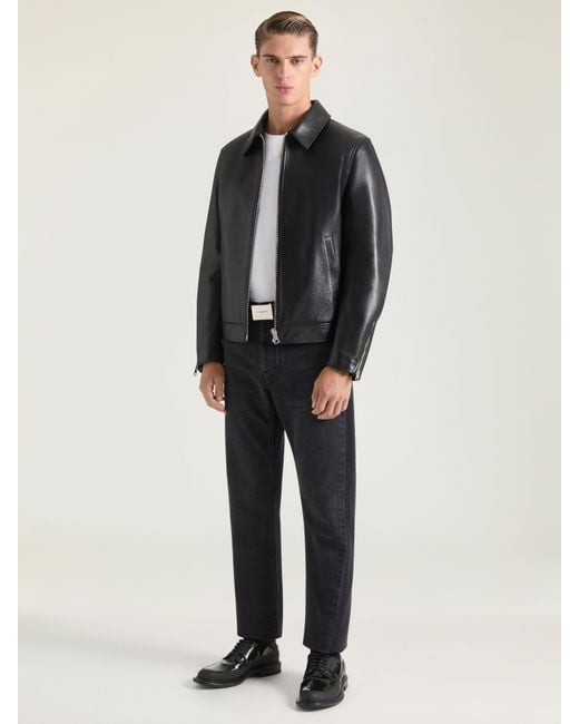 Givenchy Black Couture Seam Straight Fit Shadow Washed Jeans for men