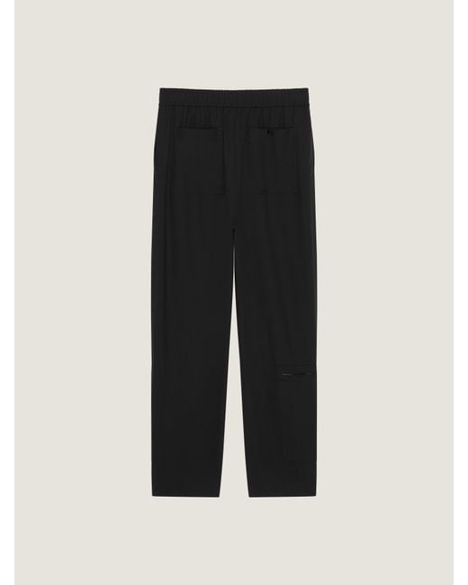 Givenchy Black Multi Zip Trousers for men