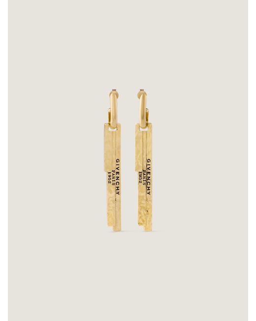 Givenchy Natural Tape Earrings