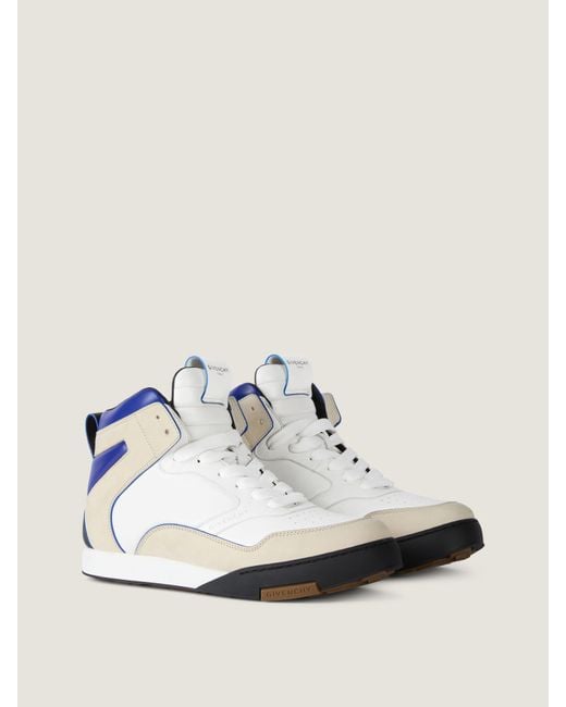 Givenchy White Yard High-Top Sneakers for men