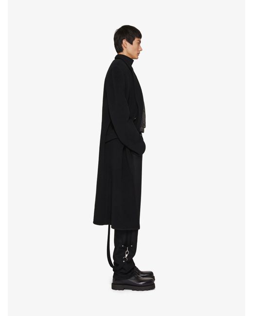 Givenchy Black Long Coat for men