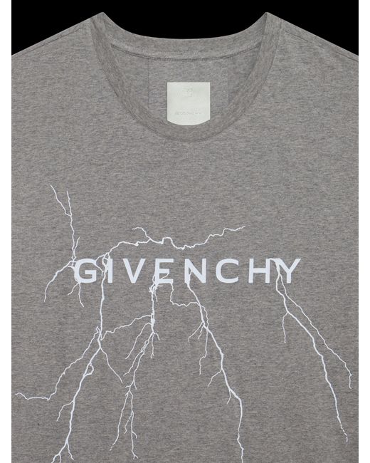 Givenchy Gray Oversized T-Shirt for men