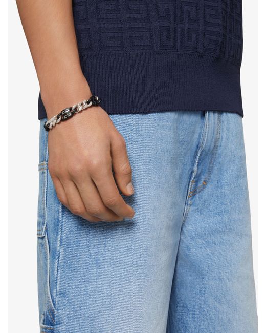 Givenchy Blue 4G Bracelet for men
