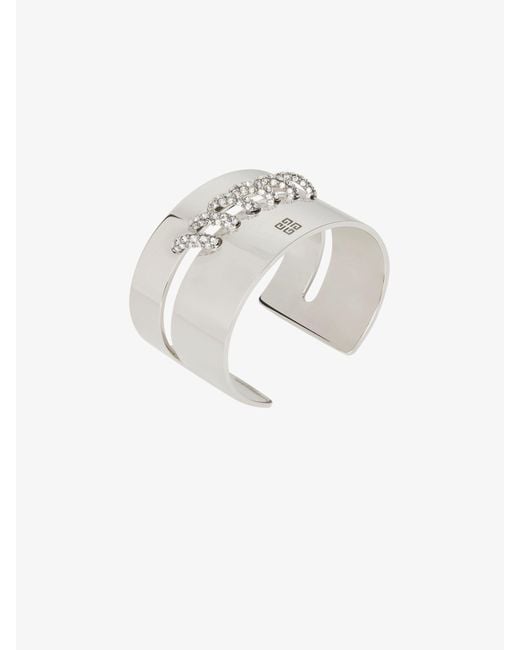 Givenchy White Stitch Bracelet