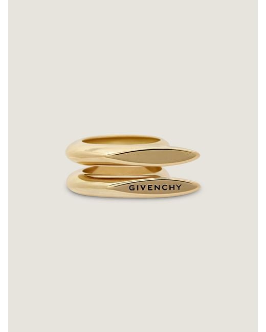 Givenchy Metallic Pinch Ring