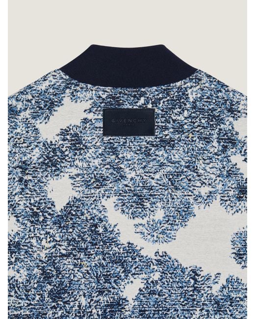 Givenchy Blue Couture Seam Blouson for men