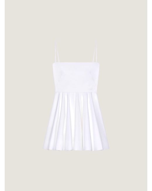Givenchy White Sliced Mini Dress