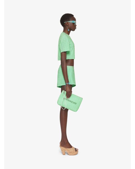 Givenchy Green Shorts