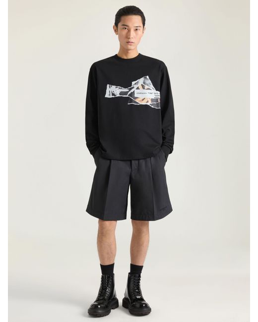 Givenchy Black Cargo Boots for men