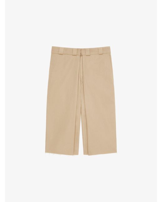 Givenchy Natural Extra Wide Shorts for men