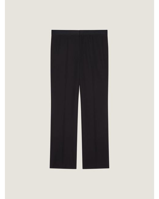 Givenchy Black Straight Leg Tailored Trousers for men