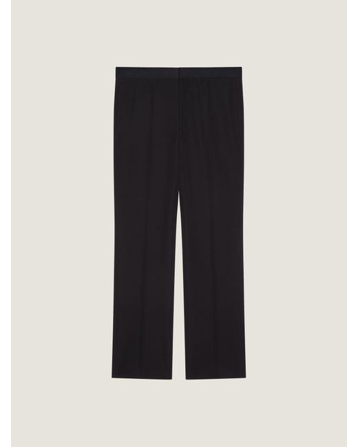 Givenchy Black Straight Leg Tailored Trousers for men