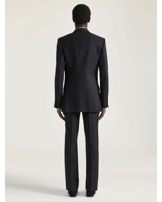 Givenchy Black Double Breasted Fitted Jacket for men