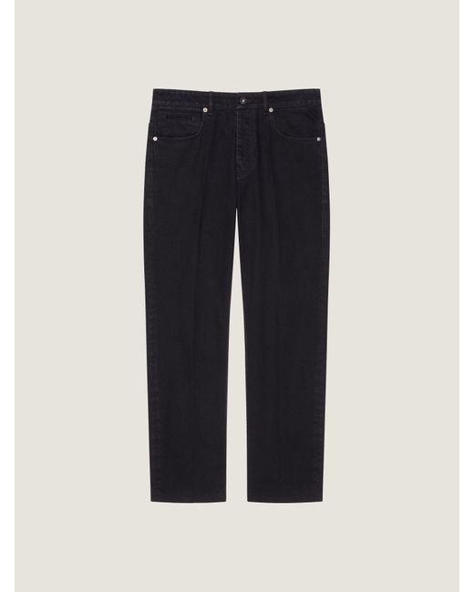 Jeans dritti in denim di Givenchy in Blue da Uomo