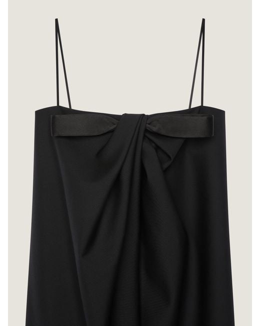 Givenchy Black Sliced Long Dress