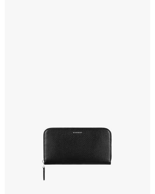Givenchy White Zipped Wallet for men