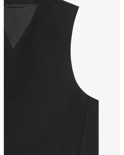 Givenchy Black Waistcoat for men