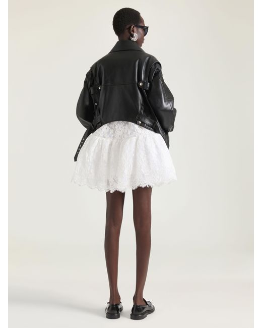 Givenchy Black Back-To-Front Biker Jacket