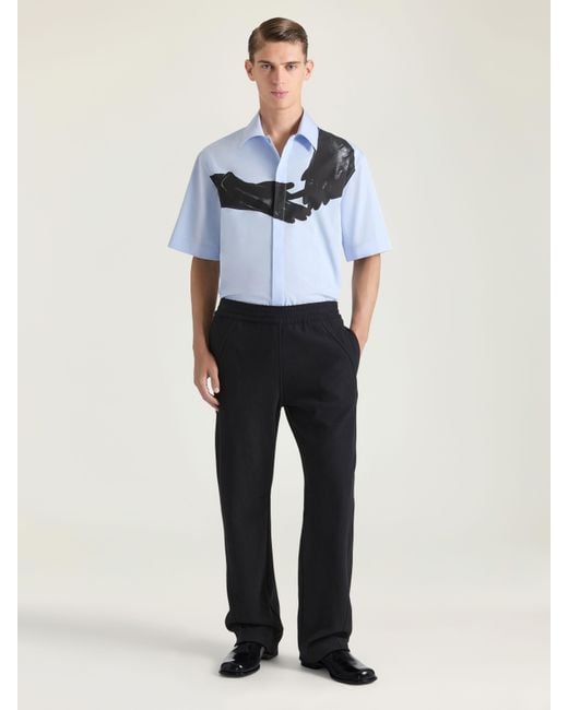 Givenchy Black Couture Seam Joggers for men