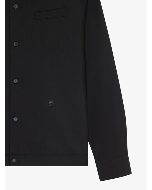 Givenchy Black Overshirt for men