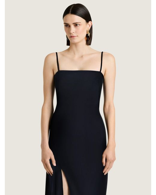 Givenchy White Sliced Long Slashed Dress