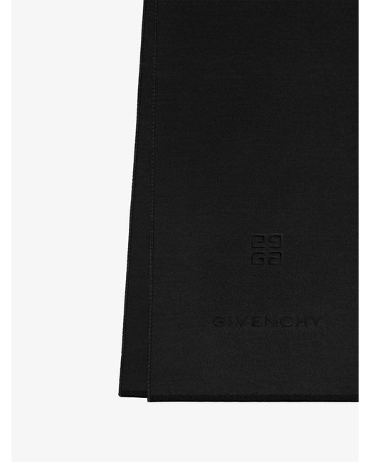 Givenchy Black 4G Scarf for men