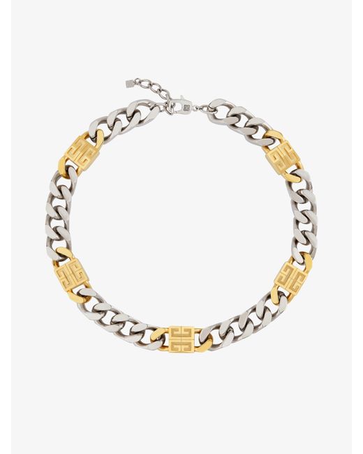 Givenchy Metallic 4G Necklace for men
